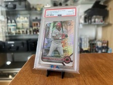 PSA 10 Elly De La Cruz Bowman 1st 2022 Chrome Prospects Mojo Mega Box #BCP50