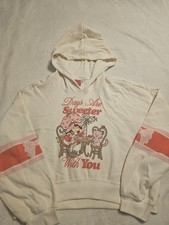 Strawberry Shortcake Womens Pullover Hoodie Days Are Sweeter Size L 12-14 NWT