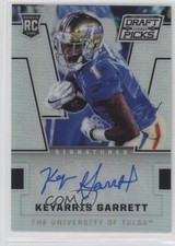 2016 Panini Prizm Collegiate Draft Picks Silver Keyarris Garrett #249 Auto 0o9