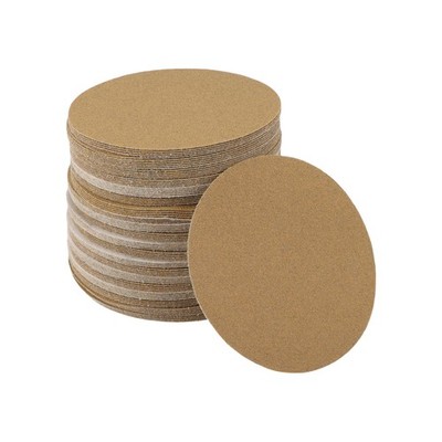 5'' 100 Grit Schleifscheiben Klett Schleifblätter Aluminiumoxid 100Pcs