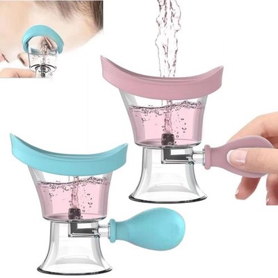 2Pcs Eye Wash Cup, Eye Wash Cleaner Kit Manual Air Pressure Eye Cleaning Cup ...