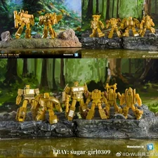 DR.WU DW-E03 E04 E09 E22 E10 E13 E36G Golden Lagoon MINI Action Figure 5cm Robot