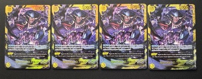 Marshall D Teach SEC OP16-119 Time of Battle One Piece TCG 4X Playset NM