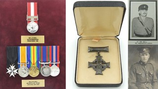 Family Group Canadian Fenian Raid Medal 1866 46th CEF Memorial Cross PPCLI