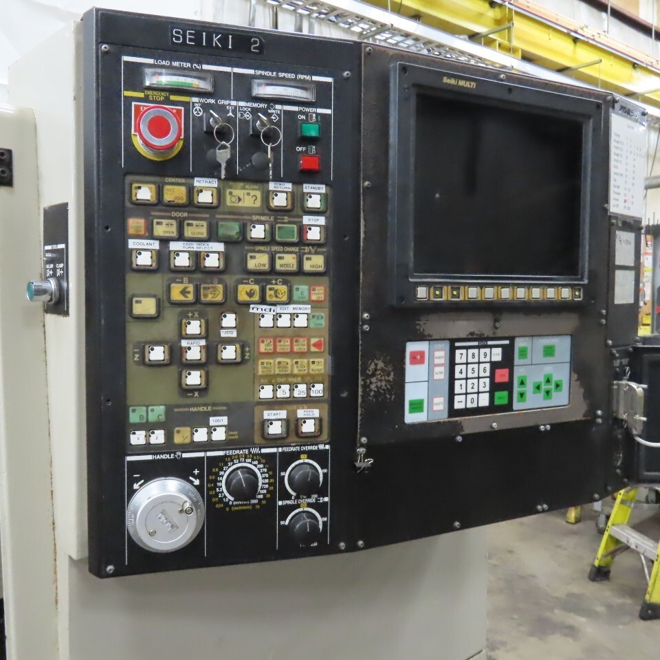 Hitachi Seiki Hitec-Turn23SII CNC Lathe 10 Tool Turret Turning