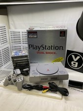 PlayStation 1 Sony PS1 Originale Console + Cavi + Controller + 8 Giochi Lotto