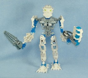 Lego Bionicle INIKA (8727-8732) 100% with Light-Up Weapons + Manuals + Canisters