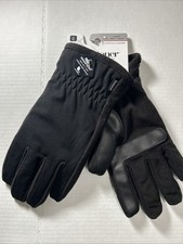 New With Tags - Men s XL isotoner Black Winter Gloves - Touchscreen Compatible