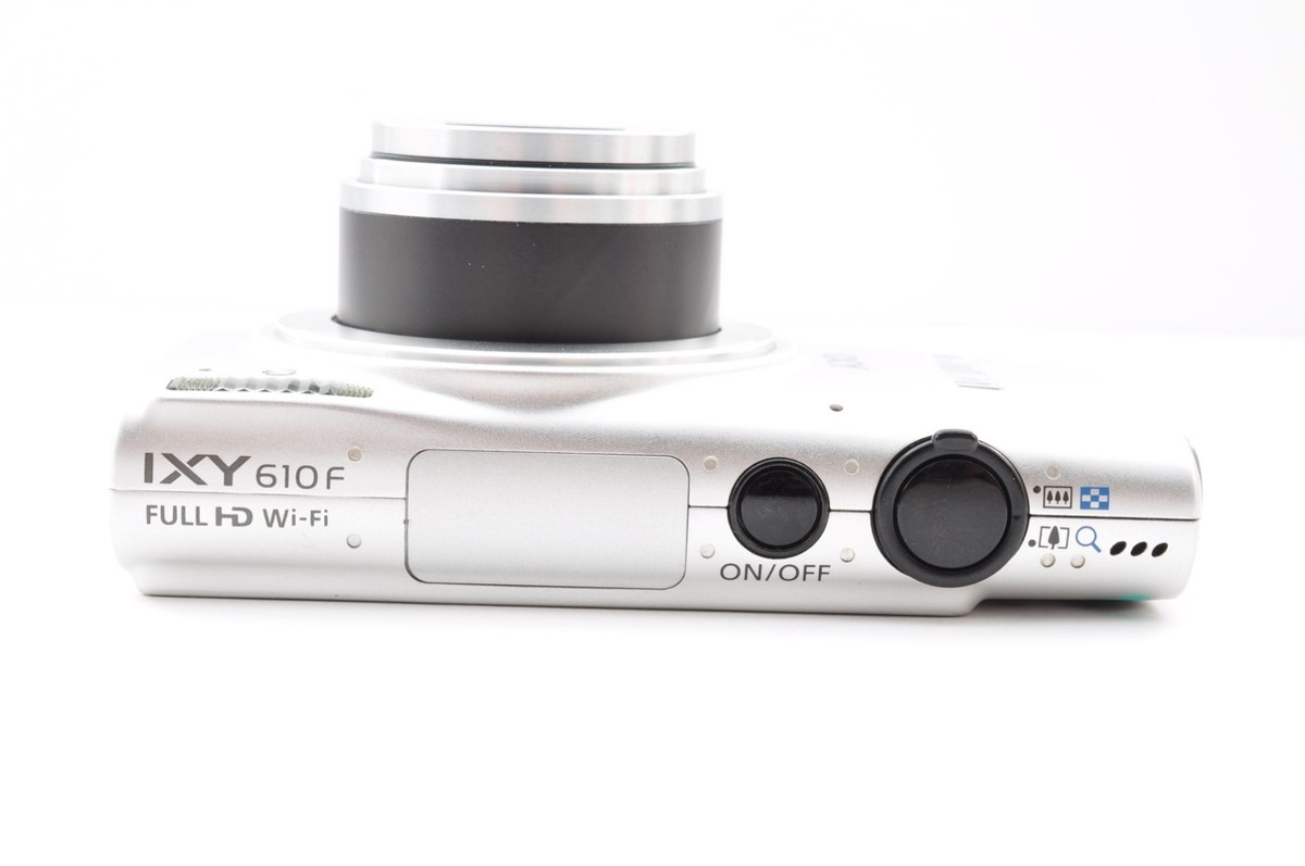 Canon Digital Camera IXY 610f Silver 12.1 Million Pixels 10x