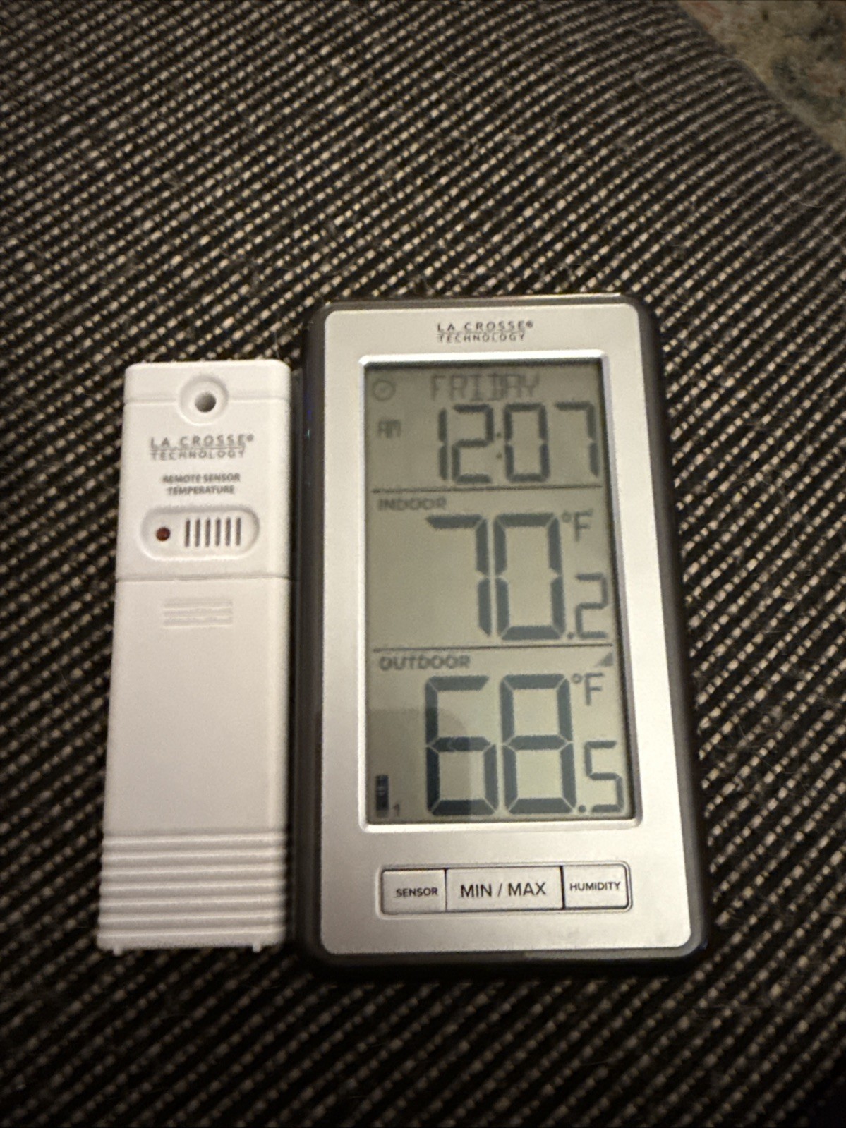 La Crosse Technology Wireless Digital Thermometer Indoor Out