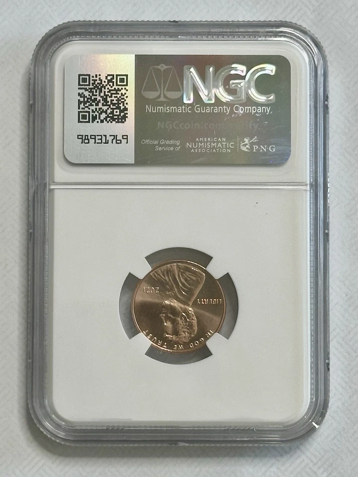 2021 P 1c Lincoln Cent NGC PF67 RD Ultra Cameo Beautiful USA 🇺🇸 COIN - Image 4 of 4