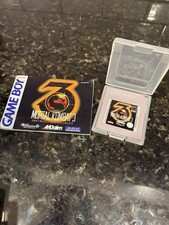 Mortal Kombat 3 Nintendo Game Boy 1995 Video Game Cartridge With Manual