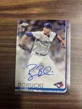 2019 Topps Chrome - Rookie Autographs Ryan Borucki #RA-RBO (AU, RC) MLB Baseball