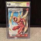 Amazing Spider-Man #1 CGC SS 9.8 Signed Sketched By Shelby Robertson Iron spider