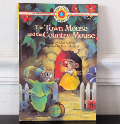 Bank Street Ready-to-Read The Town Mouse & Country Mouse PB Illustrated 1995