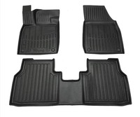 GummifußMatten FüR Skoda Elroq Ab 2025- 3D Schalen Set Automatten