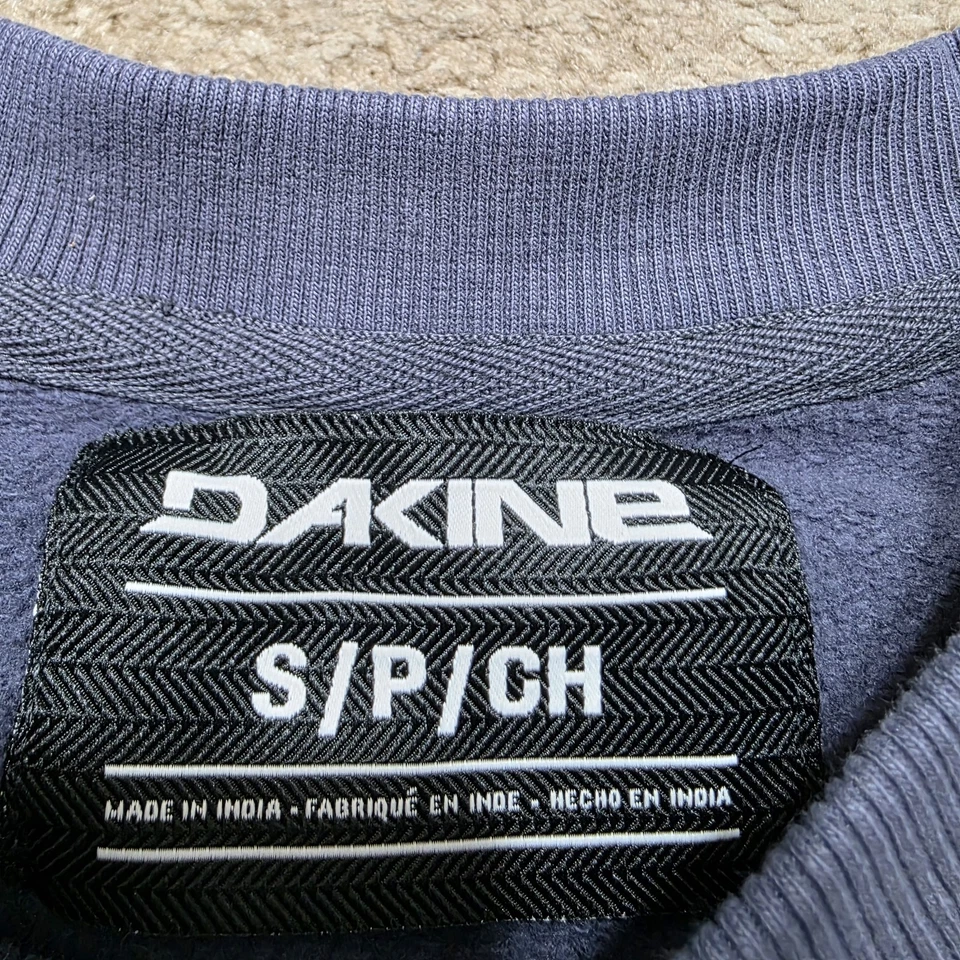 Dakine Iona Women’s Crewneck Sweatshirt Blue Size Small NWT 100% Cotton - Image 2 of 4