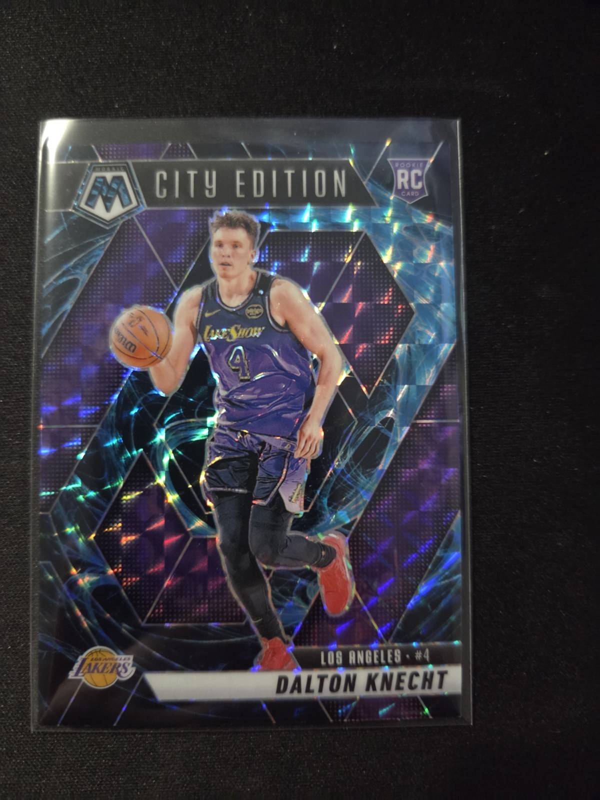2024-25 Panini Mosaic -City Edition Dalton Knecht #271 Genesis Mosaic Prizm (RC)