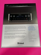 McIntosh C45  Preamp Color Brochure
