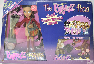 Bratz G1 Bratz Pack Funk Out! Nevra + Fashion Pack Geschenkset - ohne Woolworths - versiegelt