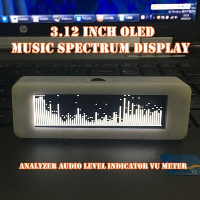 312 Zoll für OLED Audio Spectrum Display Analyzer VU Meter mit 5V Netzteil
