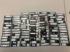 Lot of 100 Assorted M.2 MVMe SSDs 256GB/512GB Samsung WD Kioxia Micron  More C