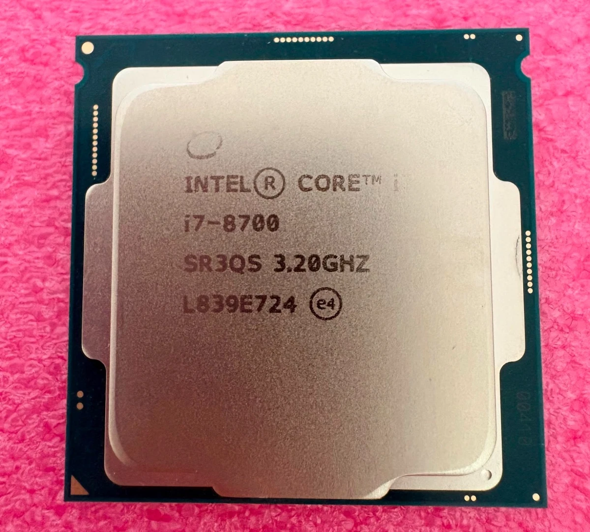 CPU Intel Core i7-8700 SR3QS Intel Core i7-8700 (SR3QS) 4.6GHz Processor