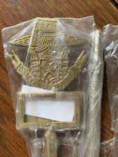 Le Prince Jardinier Brass Garden Plant Marker Earth Spikes Set of 6