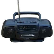 Electro Brand Mini Portable AM FM Radio Battery Twin Speaker Handheld TESTED