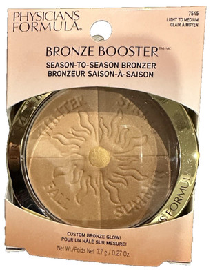 Physician Formula Bronze Booster Season to Season 7545 LIGHT TO MEDIUM-Boxed