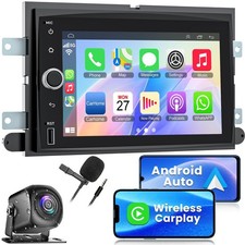 4G 64G 8-core Android 15 Car Radio for Ford F150/F250/F350 2004-2014, 7 Inch ...
