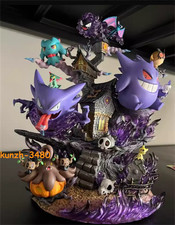 35CM Gengar Family Resin Statue Anime Figure PVC Model Collectibles Gift Toys