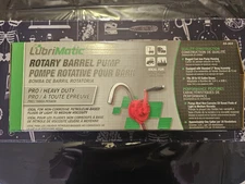55 Gallon Barrell Pump. Lubrimatic Rotary Barrell Pump