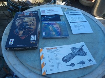 Wing Commander III: Heart of The Tiger  3DO - In Long Box Discs 1 & 2 Only