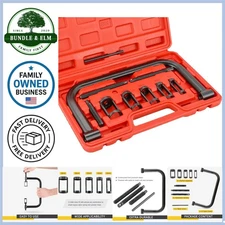 Valve Spring Compressor Kit 10PCS Auto Car Motorcycle ATV Small Engine Tool