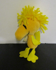1972 Peanuts Snoopy's WOODSTOCK Bird Stuffed United Features 6" NICE