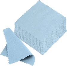 50pcs Jewelry Cleaning Cloth Polishing Cleaning Cloths for Sterling Silver Gold 
