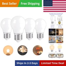 Low wattage A15 LED Light Bulb Replacement 15W 20W 25W E26 Base 120V 2W 150lm...