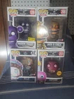 Funko Pop! Five Nights At Freddy's Bundle Shadow Freddy Ella Cupcake Jack-O-Chic