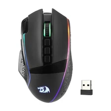 Redragon M991 Wireless Gaming Mouse 26000 DPI 3-Mode Gamer 9 Macro Buttons