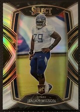 2020 Panini Select Isaiah Wilson Rookie Tennessee Titans #291
