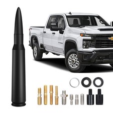5.3inch Car Short Antenna Fit for Chevy Silverado  GMC Sierra Trucks 50 Cal ...