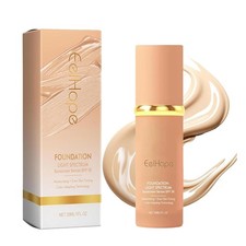 4 in 1 Foundation Liquid, Foundation Medium Spectrum, Hydrating Medium Full C...