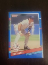 1991 Donruss - Jim Leyritz #219. Yankees