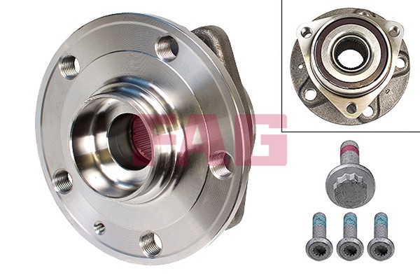 Schaeffler FAG Radlagersatz 713 6109 80 FüR VW Audi Skoda Seat NU7 Tiguan Karoq-image