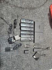 Lot of 5 Amazon Fire TV Sticks - Mixed Generations - 6 Remotes