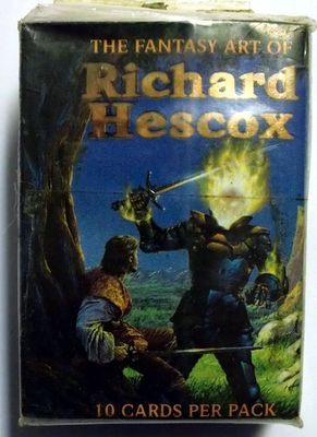 KOMPLETTER SATZ VON 90 TRADING CARDS RICHARD HESCOX 1994 COMIC BILDER NEUWERTIG (71)