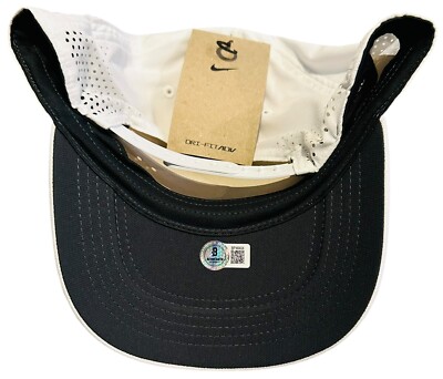 ヤニックシナー ロゴ　キャップ　イタリア　Nike Jannik Sinner Signed Nike Tennis Hat 2024 Australian Open & US