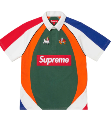 Supreme S/S Rugby Multicolor Size Medium In Hand Ships Fast | eBay 