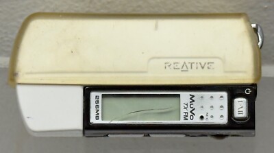 Creative Labs MuVo TX (256MB) MP3 Audio Player White UNTESTED READ